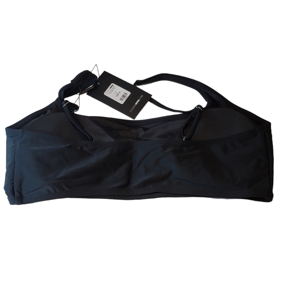 SET! Women's 2 PIECE Maui bikini tank top 1X, high-rise bikini bottom 2X BLACK - Picture 12 of 13